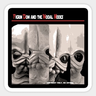 Figrin Dom and the Modal Nodes Sticker